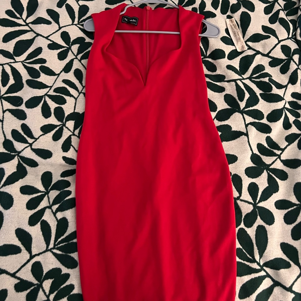 Nookie Red Sleeveless Dress